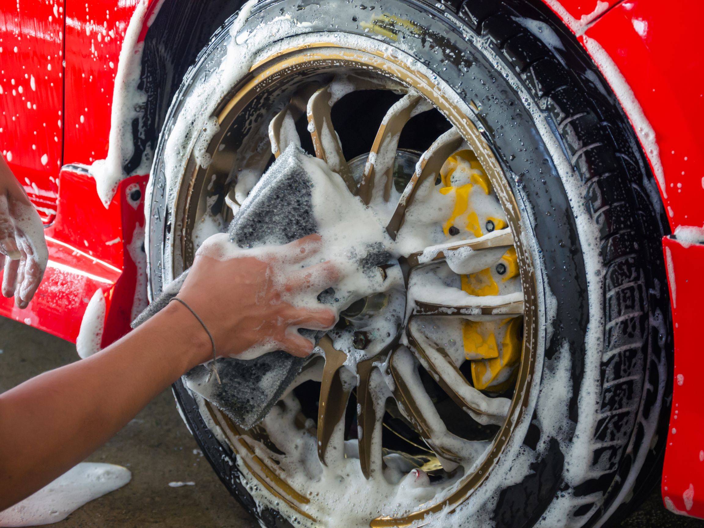 Wheel Cleaning